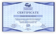 Certificate of CBL